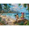 Puzzle 1000 pièces Disney : Thomas Kinkade : Minnie et Mickey à Hawai - Schmidt