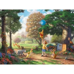 Puzzle 6000 pièces Disney : Thomas Kinkade : Winnie l'ourson II - Schmidt