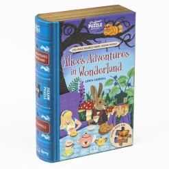 Puzzle 252 pièces double-face : ALICE AU PAYS DES MERVEILLES - Professor Puzzle