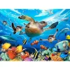 Puzzle 505 pièces en bois : La vie dans les océans - Wooden City
