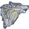 Puzzle 148 pièces en bois : Loup - Woodbests