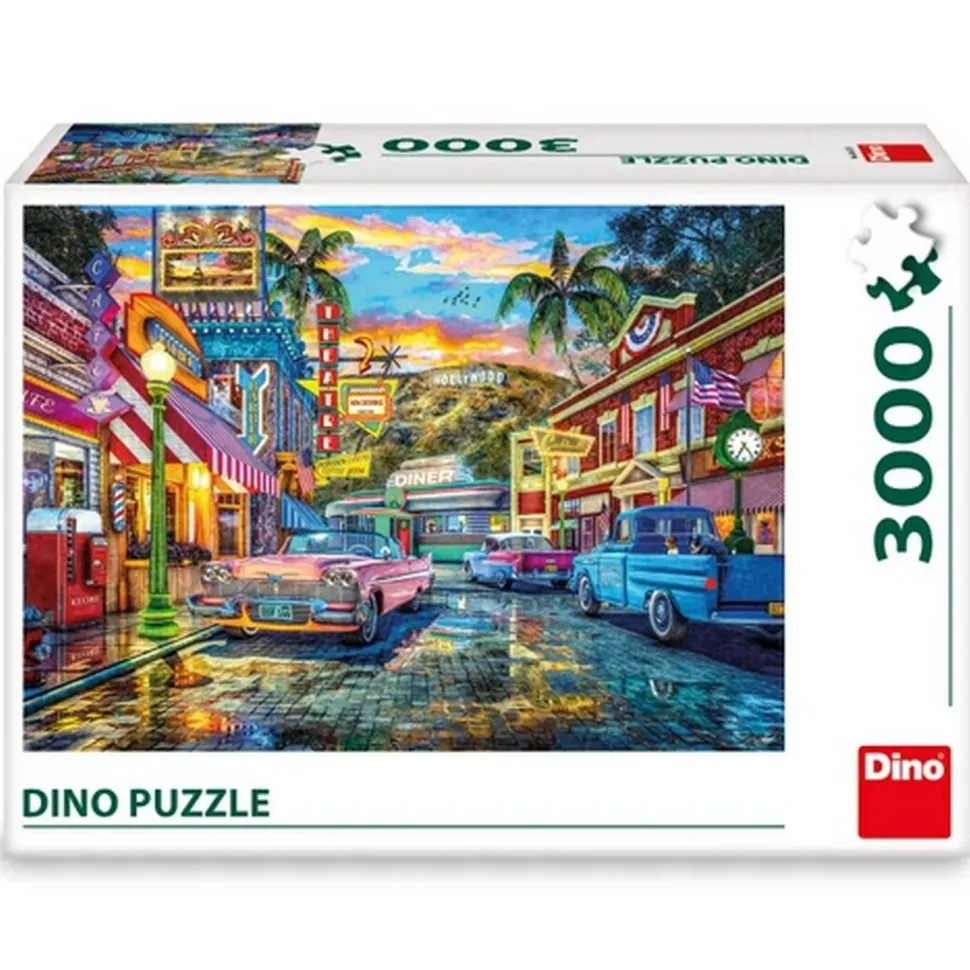 Puzzle 3000 pièces: Hollywood - Dino