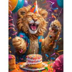 Puzzle 300 pièces : Joyeux anniversaire! - Castorland