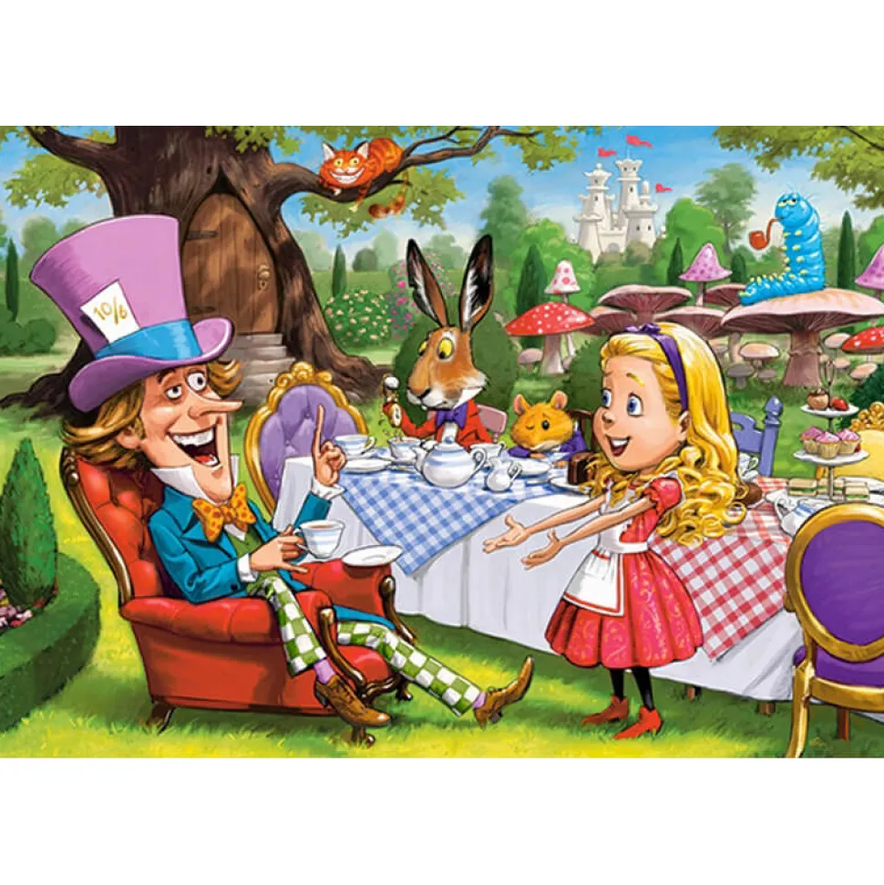 Puzzle 40 pièces maxi : Alice au pays des merveilles - Castorland
