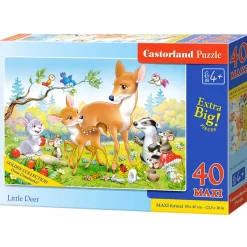 Puzzle 40 pièces maxi : Petit Cerf - Castorland