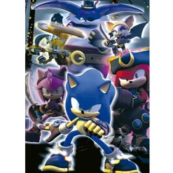 Puzzle 300 pièces Néon : Sonic - Educa