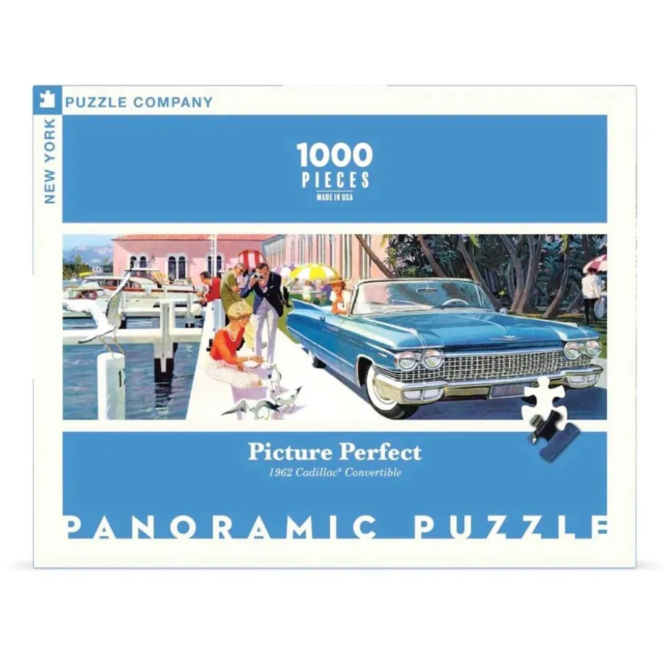 Puzzle 1000 pièces panoramique : Picture Perfect - New York Puzzle Company