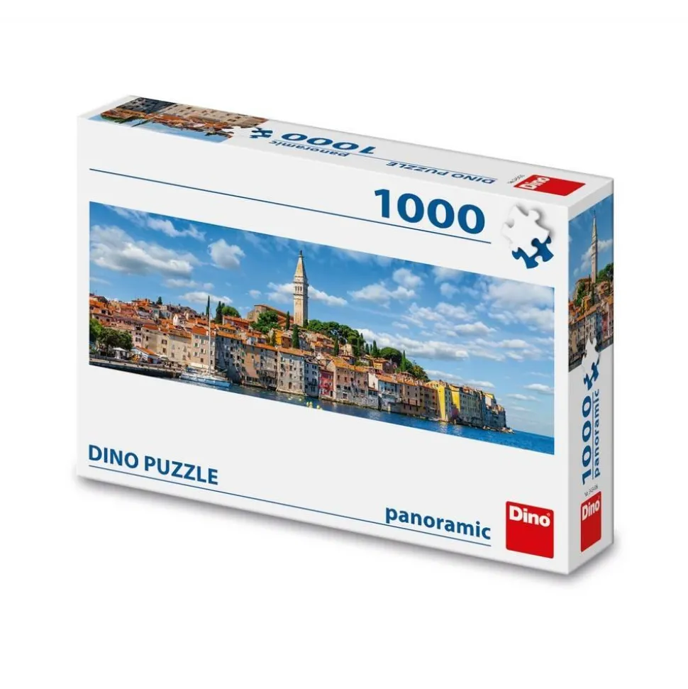Puzzle 1000 pièces Panoramique : PORT DE ROVINJ - Dino