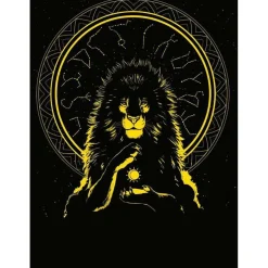 Puzzle 500 pièces phosphorescent : Lion rayonnant - Ravensburger