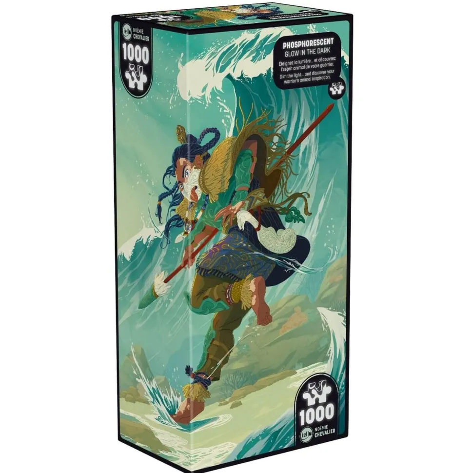 Puzzle 1000 pièces Phosphorescent : Spririt de mer - Iello