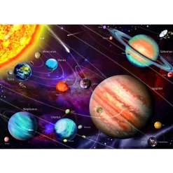 Puzzle 1000 pièces phosphorescent - Système solaire - Educa