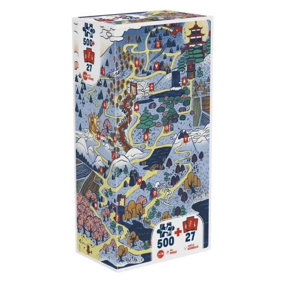 Puzzle 500 pièces -Play Donjon : Foret - Iello