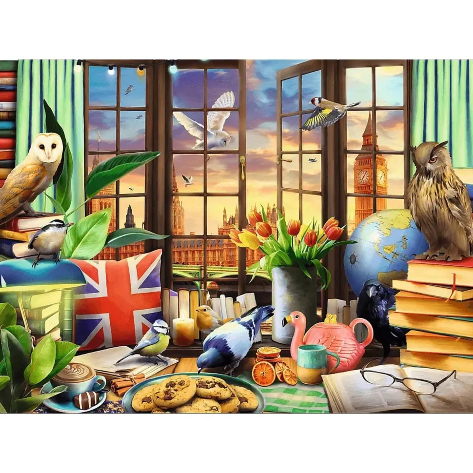 Puzzle 1000 pièces Premium Plus : Tout ce qui est britannique - Trefl