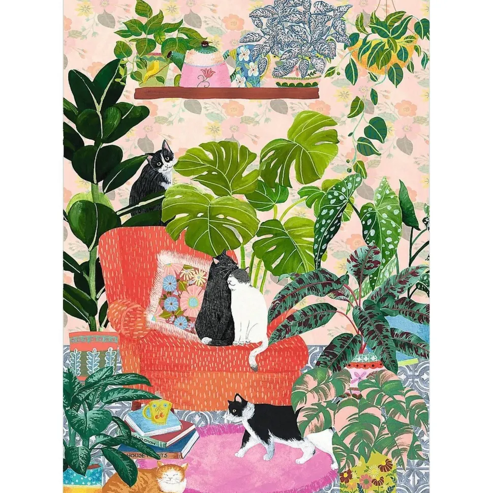 Puzzle 1000 pièces Premium Plus : Foyer chaleureux - Trefl