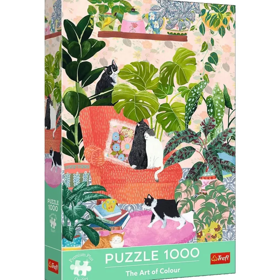 Puzzle 1000 pièces Premium Plus : Foyer chaleureux - Trefl
