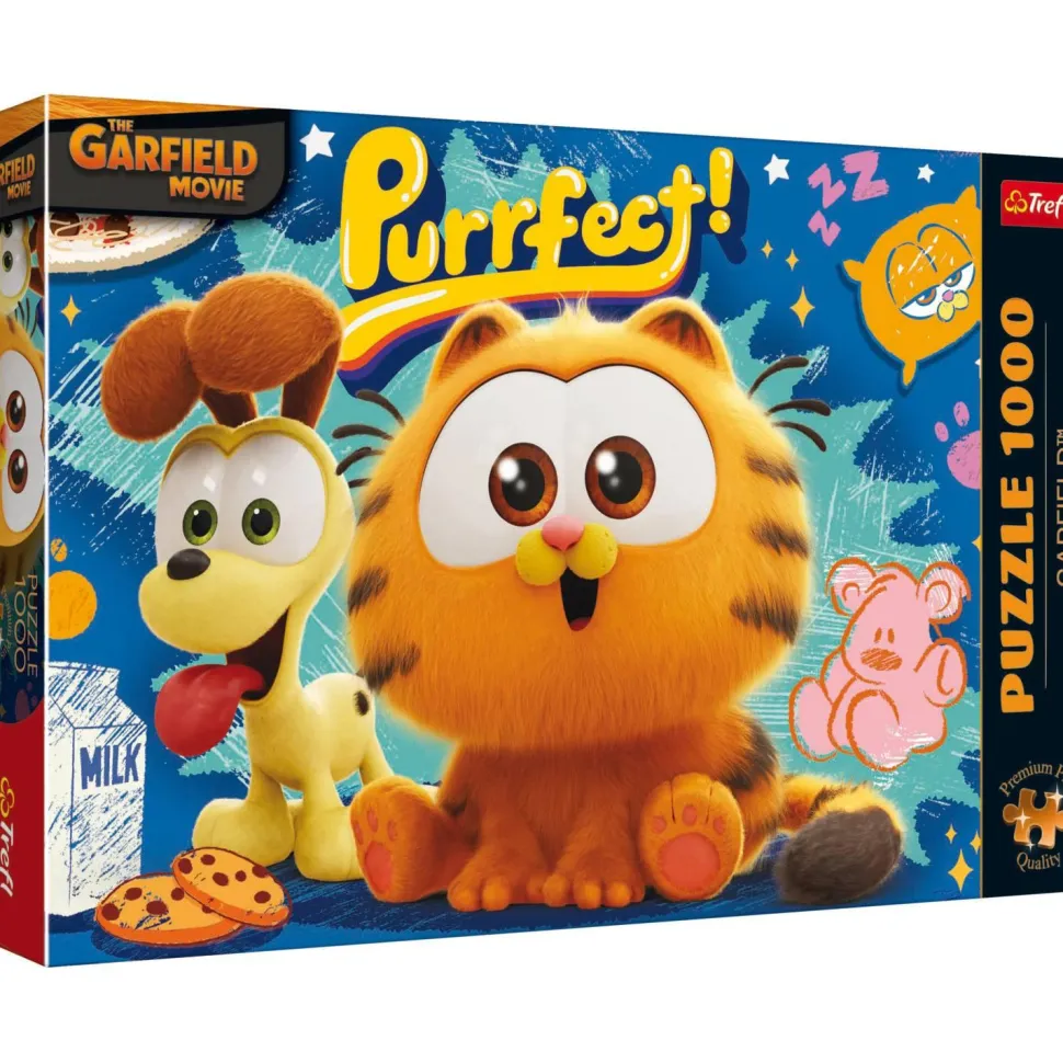Puzzle 1000 pièces Premium Plus : Garfield - Trefl