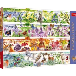 Puzzle 1000 pièces Premium Plus : Les Quatre Saisons - Trefl