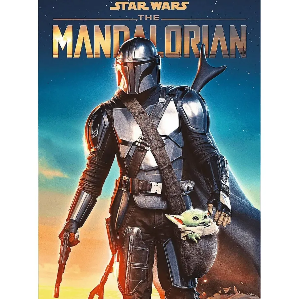 Puzzle 1000 pièces Premium Plus : Star Wars - Mandalorian - Trefl