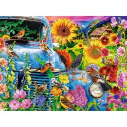 Puzzle 1000 pièces Premium Plus : Vie à la campagne, oiseaux chanteurs - Trefl