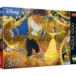 Puzzle 1000 pièces Premium Plus : La belle et la bête - Disney Princesses - Trefl