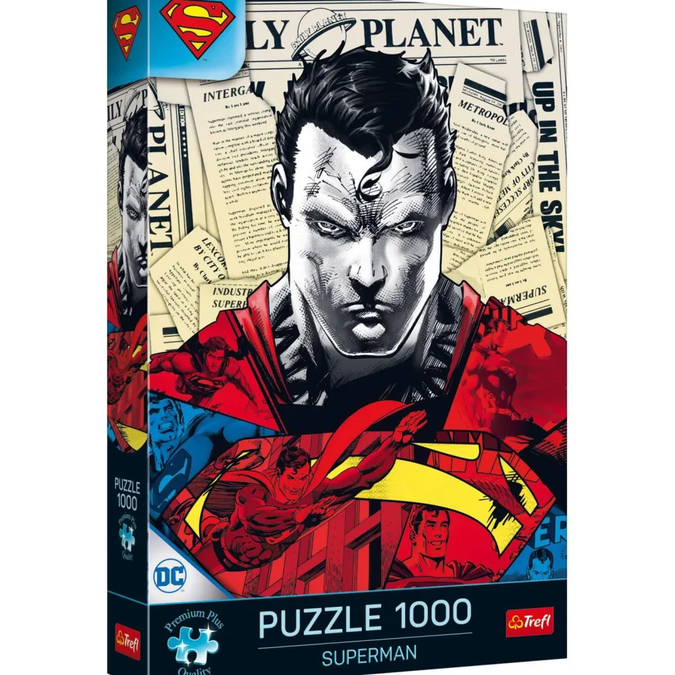 Puzzle 1000 pièces Premium Plus : Superman / Warner Superman - Trefl