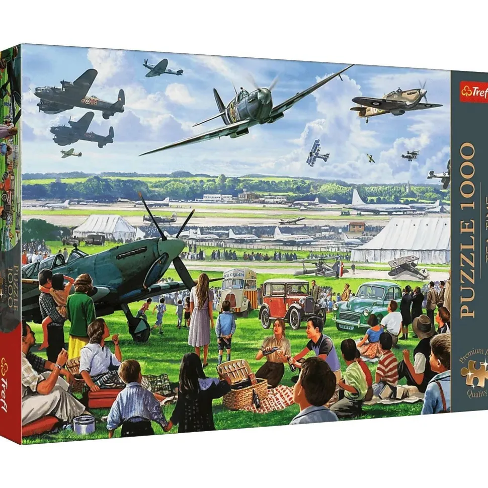 Puzzle 1000 pièces Premium Plus : Spectacle aérien - Trefl