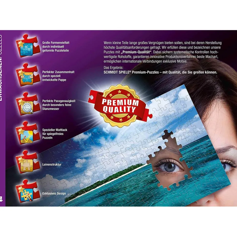 Puzzle 1000 pièces :Puzzle secret : L'atelier de papa - Schmidt