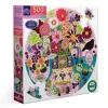 Puzzle 500 pièces Rond : Fruits et Fleurs, Nature morte - Eeboo