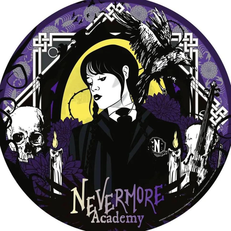 Puzzle 500 pièces rond : Mercredi - Ravensburger