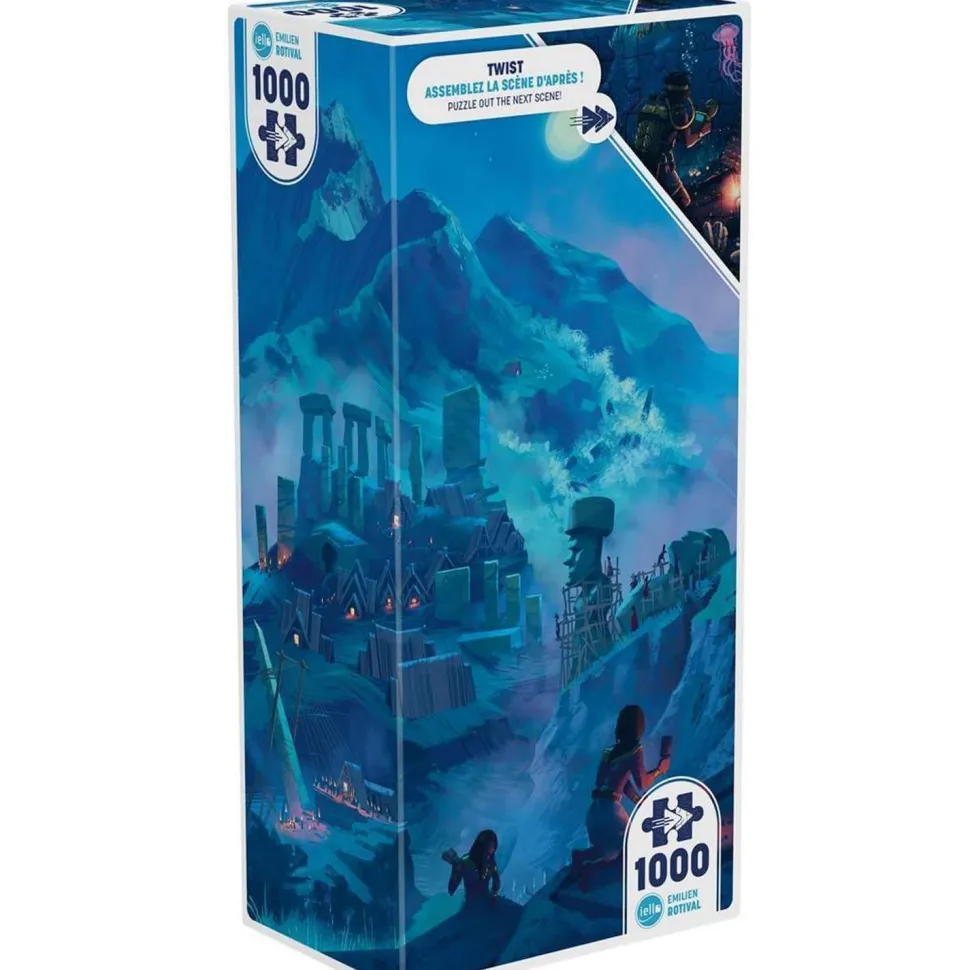 Puzzle 1000 pièces Twist : Ancient Mégalith - Iello