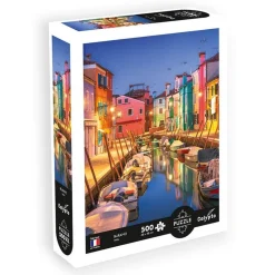 Puzzle 500 pièces XL : Burano, Italie - Sentosphère