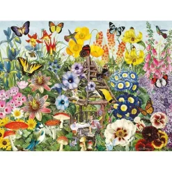 Puzzle 500 pièces XL : Jardin des fées - Gibsons