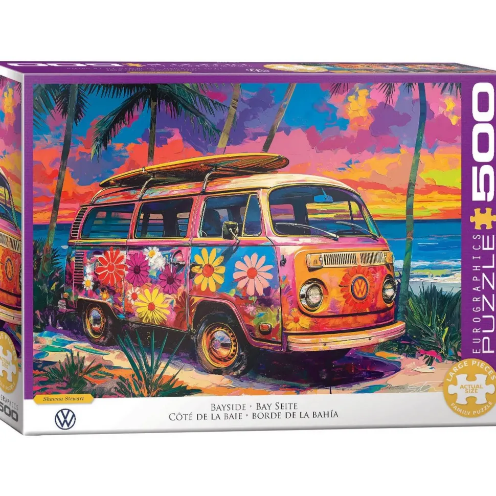 Puzzle 500 pièces XL : VW Bayside par Shawna Stewart - Eurographics