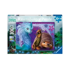 Puzzle 100 pièces XXL : Disney Raya et le dernier dragon : le Monde fantastique de Raya - Ravensburger