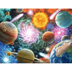 Puzzle 100 pièces XXL : Étoiles et planètes - Ravensburger