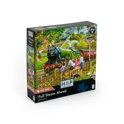 Puzzle 500 pièces XXL : À toute vapeur - The House Of Puzzle