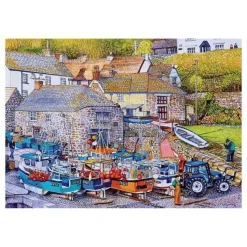Puzzle 500 pièces XXL : Cadgwith Cove - The House Of Puzzle