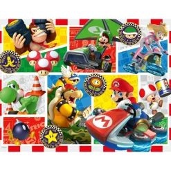Puzzle 150 pièces XXL : La course de Mario Kart - Ravensburger