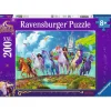 Puzzle 200 pièces XXL : La magie de l'école des licornes - Ravensburger