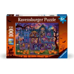 Puzzle 100 pièces XXL : La maison des monstres - Ravensburger