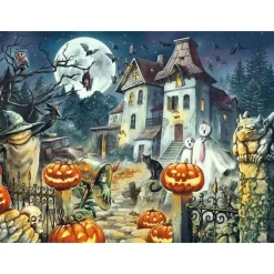 Puzzle 300 pièces XXL - La maison dHalloween - Ravensburger