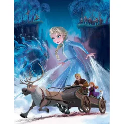 Puzzle 200 pièces XXL : La Reine des Neiges 2 (Frozen 2) : La Forêt mystérieuse - Ravensburger