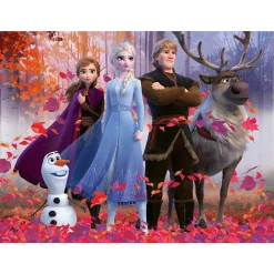 Puzzle 100 pièces XXL : La Reine des Neiges 2 (Frozen 2) : La magie de la forêt - Ravensburger