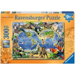 Puzzle 300 pièces XXL : Le monde sauvage - Ravensburger