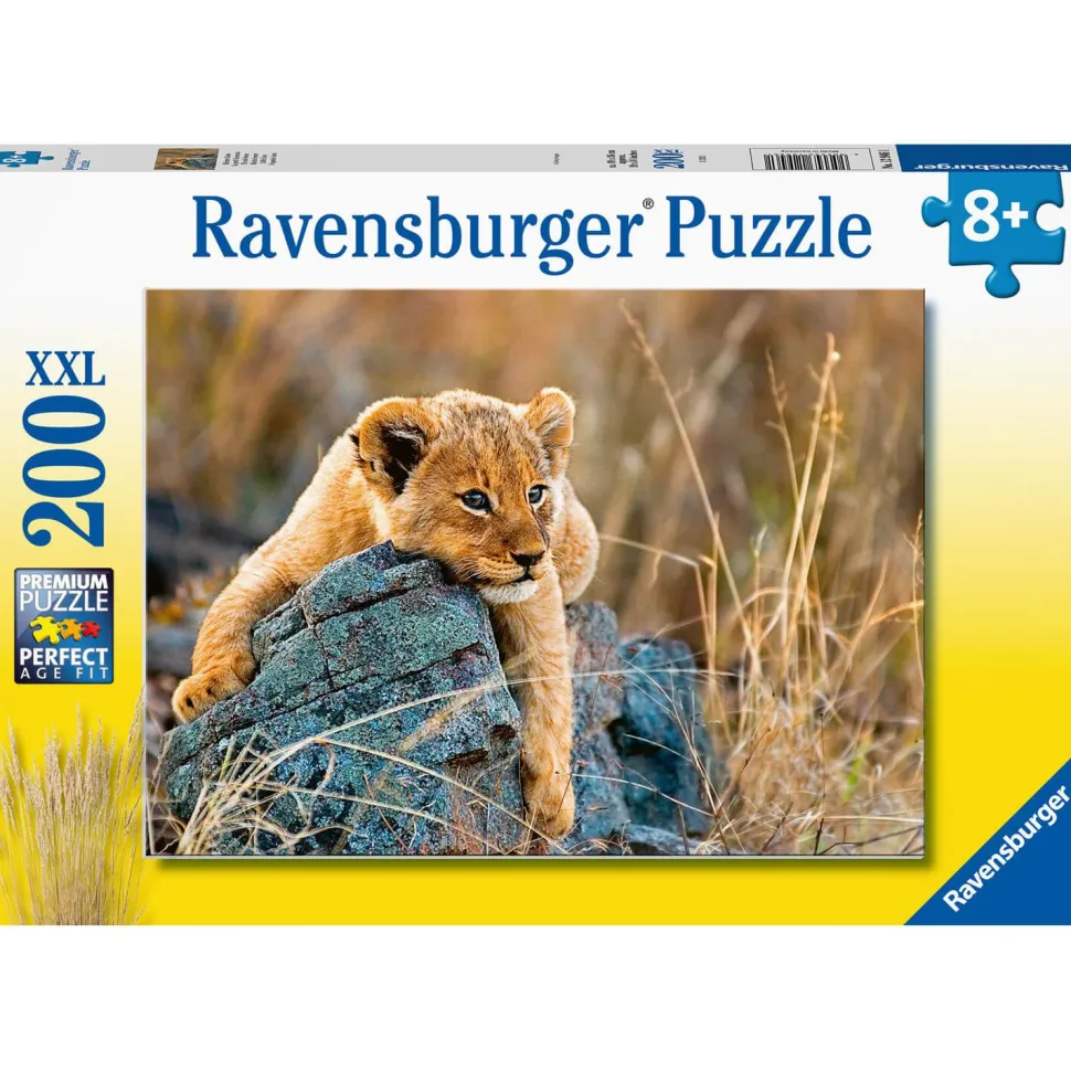 Puzzle 200 pièces XXL : Le petit lionceau - Ravensburger