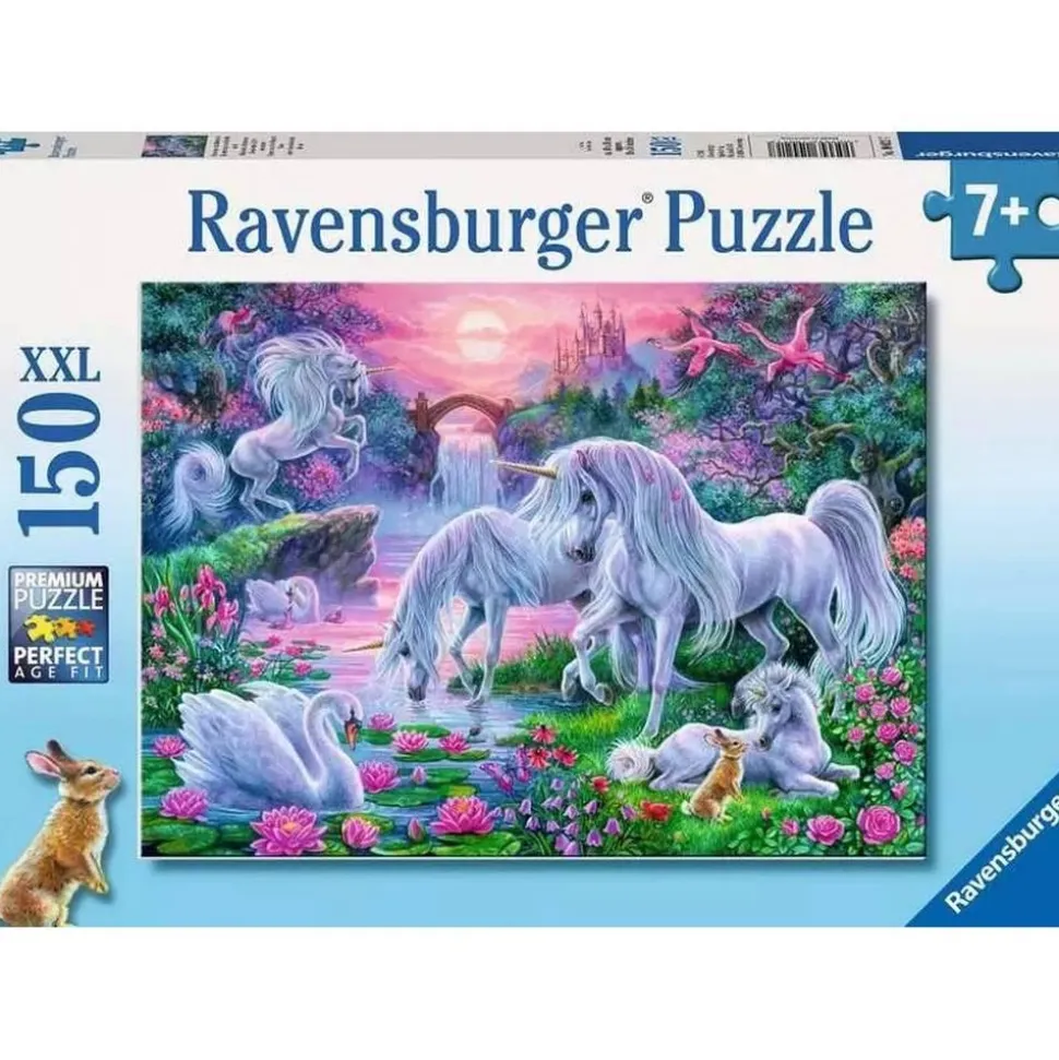 Puzzle 150 pièces XXL - Licornes au coucher de soleil - Ravensburger
