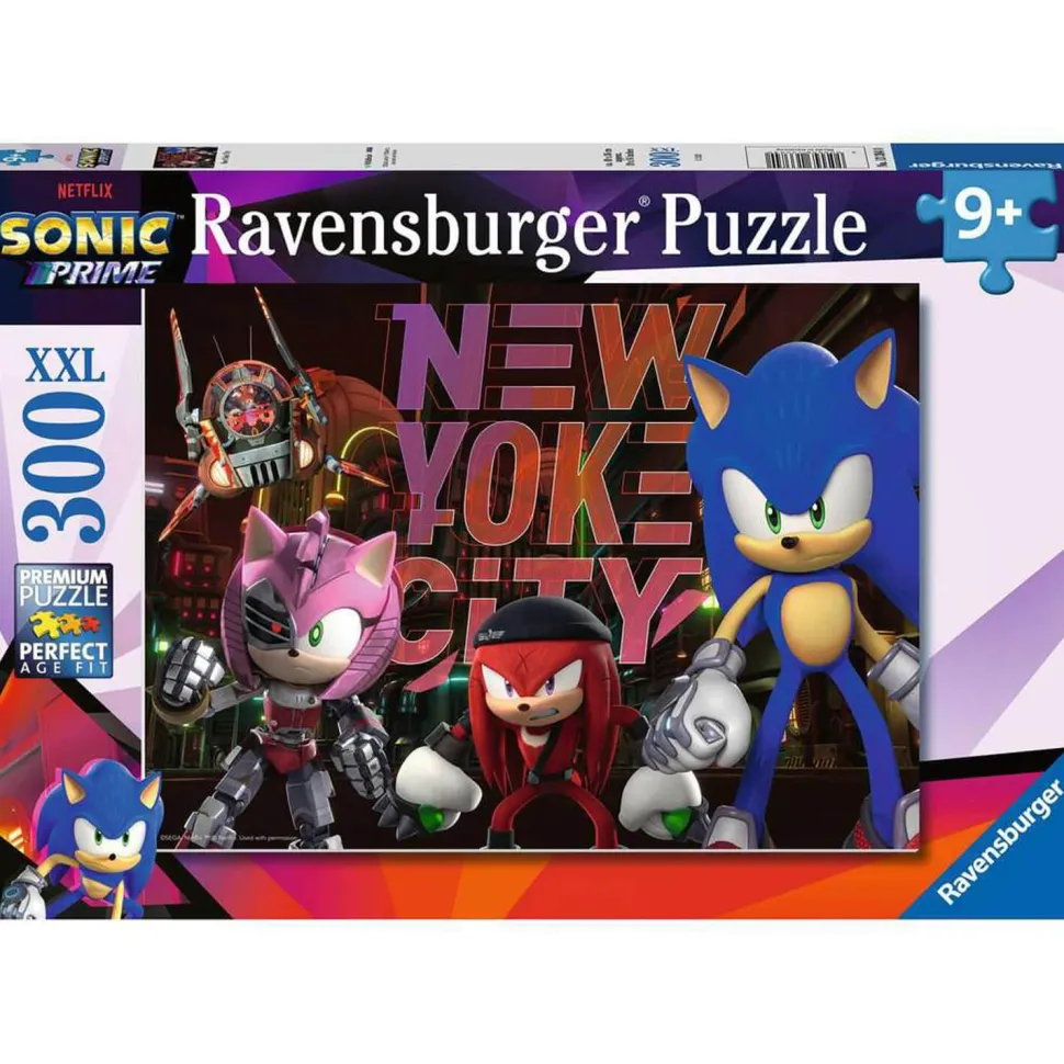 Puzzle 300 pièces XXL : Sonic Prime : Un monde parallèle - Ravensburger