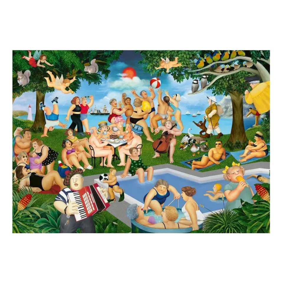 PUZZLE 1000 PIECES : FETE ESTIVALE - Schmidt