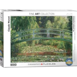 Puzzle 1000 pieces : La passerelle japonaise, Claude Monet - Eurographics