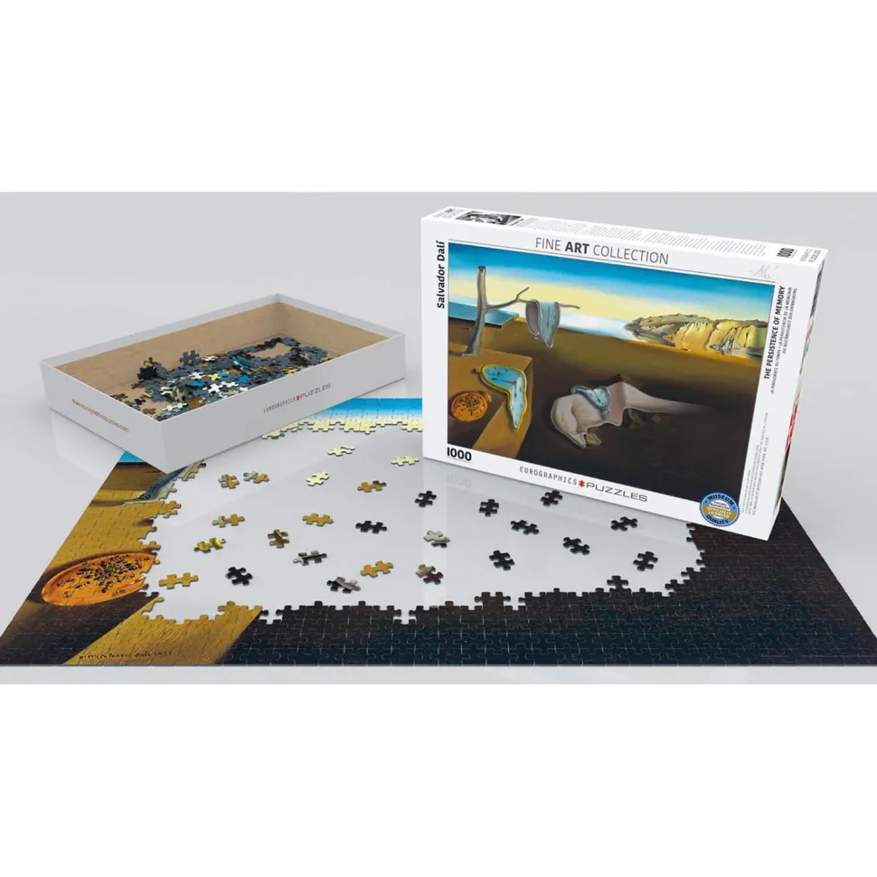 Puzzle 1000 pieces : La persistance de la mémoire, Salvador Dali - Eurographics